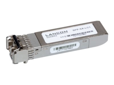 [60184] Lancom SFP-SX-LC1 - SFP (Mini-GBIC)-Transceiver-Modul - 1GbE - 1000Base-SX - LC Multi-Mode - bis zu 550 m - 850 nm (Packung mit 10)