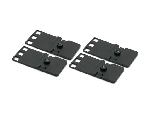 [AR8150BLK] APC Rack Bracket - Schwarz - 1U - 48.3/58.4 cm (19"/23")