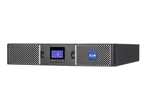 [9PX3000IRT2U-L] Eaton 9PX 3000i RT2U - USV (in Rack montierbar/extern) - Wechselstrom 200/208/220/230/240 V - 3000 Watt - 3000 VA - 1-phasig - RS-232, USB - Ausgangsanschlüsse: 10 - PFC - 2U - 48.3 cm (19")
