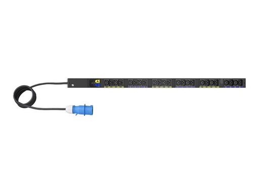 [EVBAF132A] Eaton G4 - Stromverteilungseinheit (Rack - einbaufähig) - Basis - 200 - 240 V - 7.4 kW - 1-phasig - Eingabe, Eingang IEC 60309 32A - Ausgangsanschlüsse: 24 (12 x IEC 60320 C13, 12 x IEC 60320 C39)