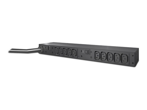 [AP9571A] APC Basic Rack PDU - Steckdosenleiste (Rack - einbaufähig) - Wechselstrom 200/208/230 V - Eingabe, Eingang NEMA L6-30 - Ausgangsanschlüsse: 12 (power IEC 60320 C13)