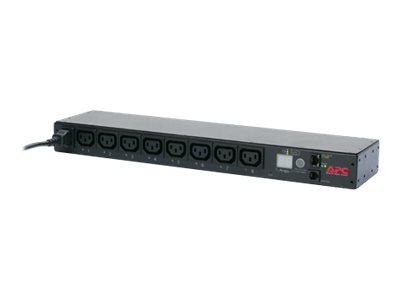[AP7920B] APC Switched Rack PDU AP7920B - Steckdosenleiste - Wechselstrom 200/208/230 V - 2300 VA - Ethernet - Eingabe, Eingang IEC 60320 C14 - Ausgangsanschlüsse: 8 (IEC 60320 C13)