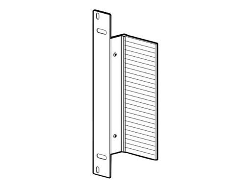 [FS-WI-1003-B] APC Kabelabdeckung mit Bürsten - Seite (Packung mit 4)