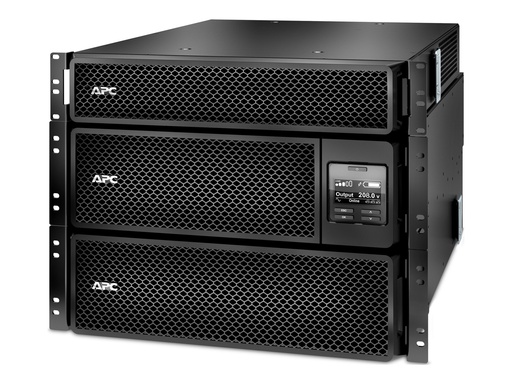 [SRT8KRMXLT-5KTF] APC Smart-UPS SRT 8000VA RM - USV (Rack - einbaufähig) - Wechselstrom 208 V - 8000 Watt - 8000 VA - Ethernet 10/100, USB - Ausgangsanschlüsse: 18 - 6U - 48.3 cm (19")