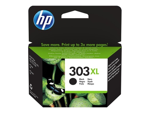 [T6N04AE#301] HP 303XL - 12 ml - Hohe Ergiebigkeit - Schwarz