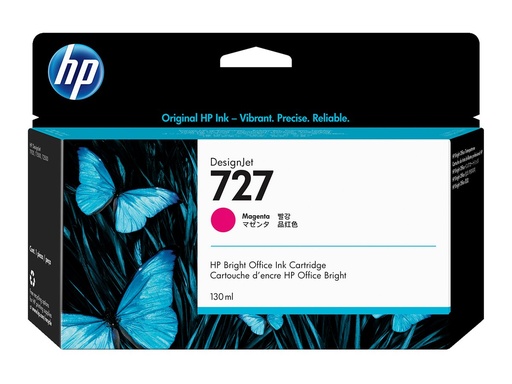 [B3P20A] HP 727 - 130 ml - Magenta - Original - DesignJet