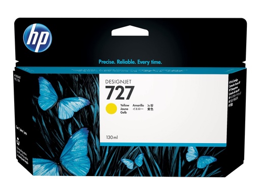 [B3P21A] HP 727 - 130 ml - Gelb - Original - DesignJet