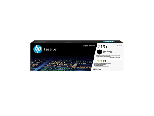 [W2190X] HP 219X - Hohe Ergiebigkeit - Schwarz - original - LaserJet - Tonerpatrone (W2190X)
