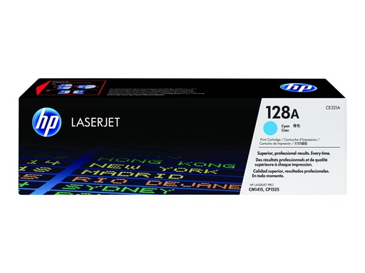 [CE321A] HP 128A - Cyan - Original - LaserJet - Tonerpatrone (CE321A)