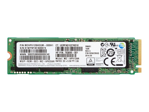 [1PD54AA] HP Z Turbo Drive G2 - 512 GB SSD - intern - M.2 - PCI Express 3.0 x4 (NVMe)