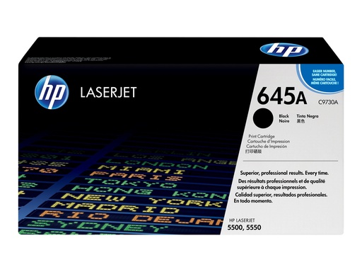 [C9730A] HP 645A - Schwarz - original - LaserJet - Tonerpatrone (C9730A)