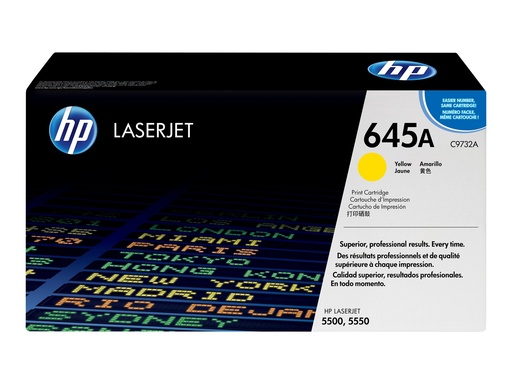 [C9732A] HP 645A - Gelb - original - LaserJet - Tonerpatrone (C9732A)