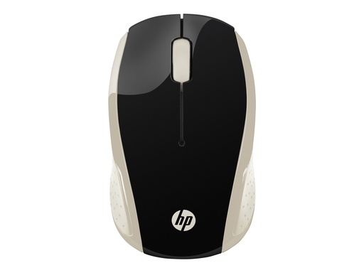 [2HU83AA#ABB] HP 200 - Maus - rechts- und linkshändig - optisch - kabellos - 2.4 GHz - kabelloser Empfänger (USB)