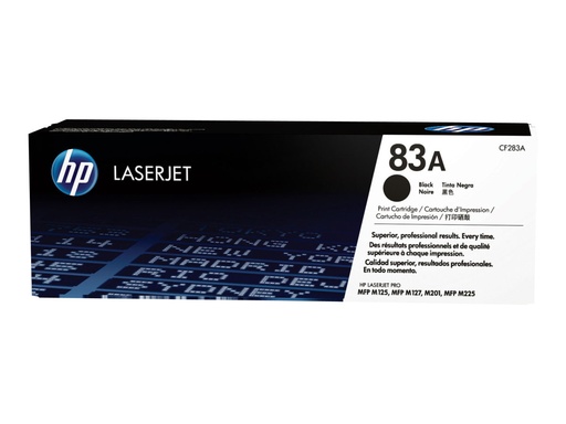 [CF283A] HP 83A - Schwarz - original - LaserJet - Tonerpatrone (CF283A)