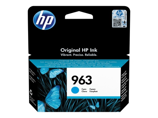 [3JA23AE#BGX] HP 963 - 10.74 ml - Cyan - original - Tintenpatrone