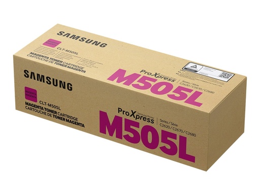 [SU302A] HP Samsung CLT-M505L - Hohe Ergiebigkeit - Magenta - Original - Tonerpatrone (SU302A)