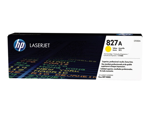 [CF302A] HP 827A - Gelb - original - LaserJet - Tonerpatrone (CF302A)