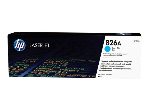 [CF311A] HP 826A - Cyan - original - LaserJet - Tonerpatrone (CF311A)