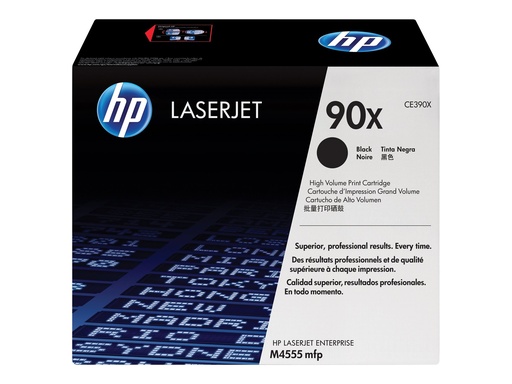 [CE390X] HP 90X - Hohe Ergiebigkeit - Schwarz - original - LaserJet - Tonerpatrone (CE390X)