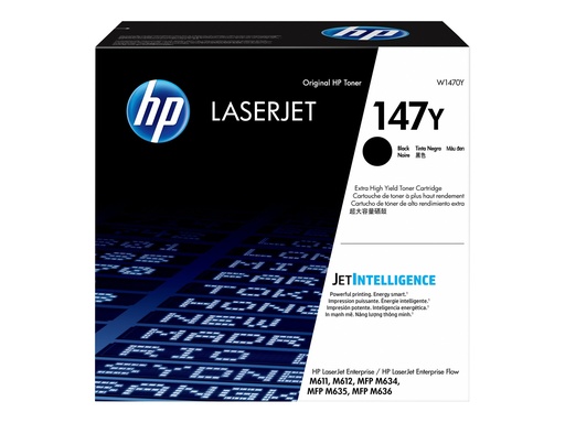 [W1470Y] HP 147Y - Besonders hohe Ergiebigkeit - Schwarz - original - LaserJet - Tonerpatrone (W1470Y)