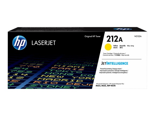 [W2122A] HP 212A - Gelb - original - LaserJet - Tonerpatrone (W2122A)