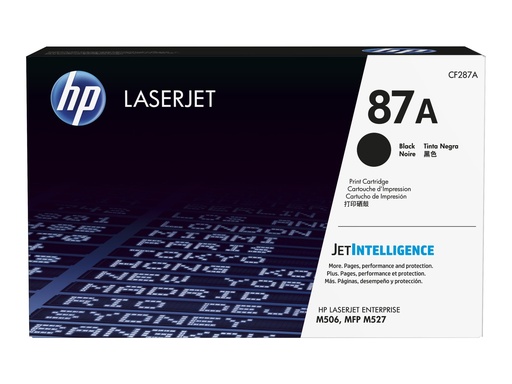 [CF287A] HP 87A - Schwarz - original - LaserJet - Tonerpatrone (CF287A)