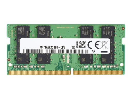 [13L77AA] HP  DDR4 - Modul - 8 GB - SO DIMM 260-PIN - 3200 MHz / PC4-25600 - 1.2 V - ungepuffert - non-ECC - für Elite Slice G2 (SODIMM)