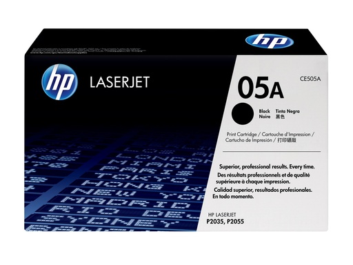 [CE505A] HP 05A - Schwarz - original - LaserJet - Tonerpatrone (CE505A)