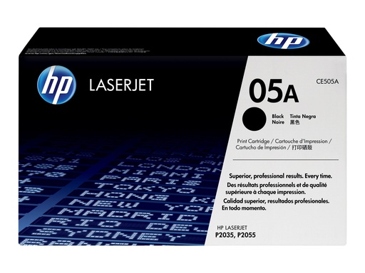 [CE505A] HP 05A - Schwarz - original - LaserJet - Tonerpatrone (CE505A)