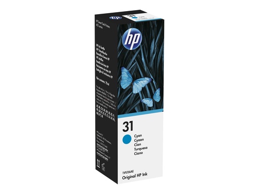 [1VU26AE] HP 31 - 70 ml - Cyan - Original - Nachfülltinte