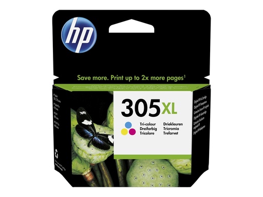 [3YM63AE] HP 305XL - 5 ml - Hohe Ergiebigkeit - Farbe (Cyan, Magenta, Gelb)