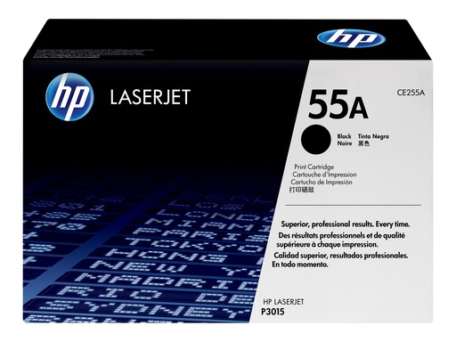 [CE255A] HP 55A - Schwarz - original - LaserJet - Tonerpatrone (CE255A)