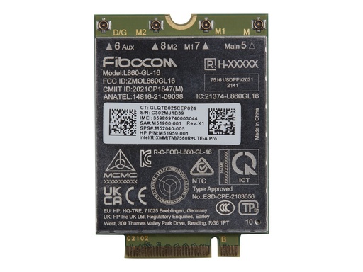 [5R8X8AA#ABB] HP XMM 7560 R+ - Drahtloses Mobilfunkmodem