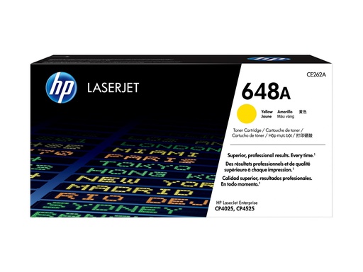 [CE262A] HP 648A - Gelb - original - LaserJet - Tonerpatrone (CE262A)