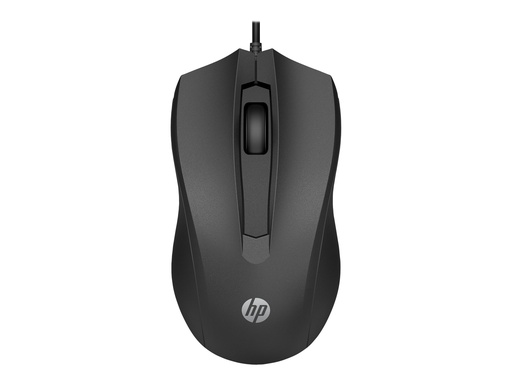 [6VY96AA#ABB] HP 100 - Maus - rechts- und linkshändig - optisch