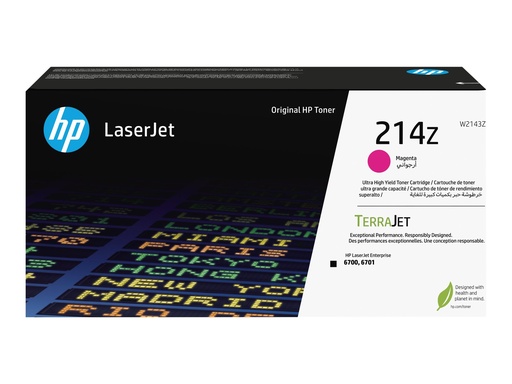 [W2143Z] HP 214Z - Ultra High Yield - Magenta - original - LaserJet - Tonerpatrone (W2143Z)
