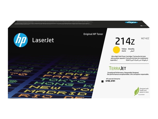 [W2142Z] HP 214Z - Ultra High Yield - Gelb - original - LaserJet - Tonerpatrone (W2142Z)