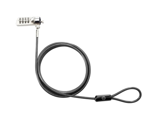[T0Y16AA#UUZ] HP Essential Combination Lock - Sicherheitskabelschloss