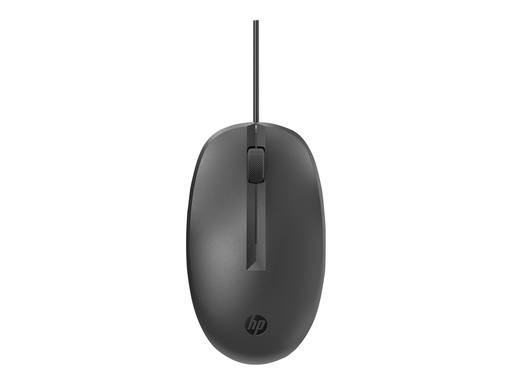 [265A9A6] HP 125 - Maus - kabelgebunden - USB - Schwarz (Packung mit 120)