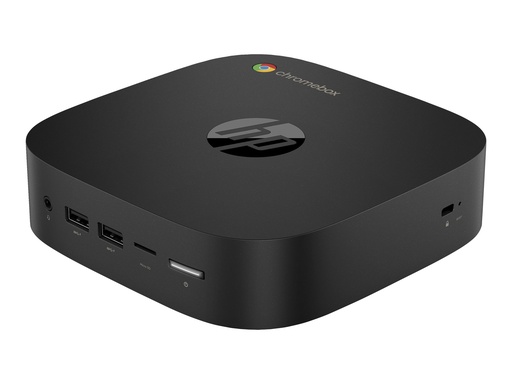 [8T8Q2EA#ABD] HP Chromebox G4 - Mini - 1 x Celeron 7305 - RAM 4 GB - Flash - eMMC 64 GB - Intel Iris Xe Grafikkarte - 1GbE, Wi-Fi 6E, Bluetooth 5.3 - WLAN: 802.11a/b/g/n/ac/ax (Wi-Fi 6E)