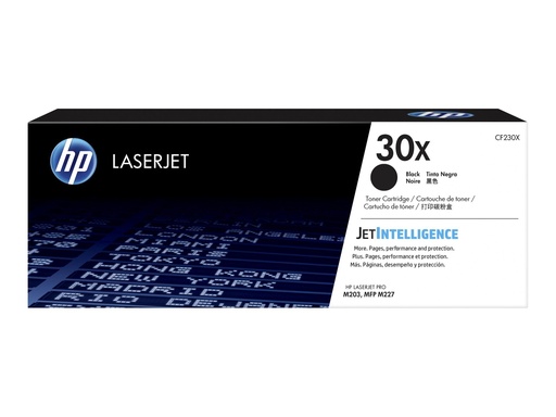 [CF230X] HP 30X - Schwarz - original - LaserJet - Tonerpatrone (CF230X)