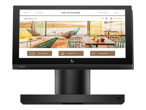 [5T8K5EA#ABD] HP Engage One Essential - All-in-One (Komplettlösung) - 1 x Pentium N6415 / 1.2 GHz - RAM 8 GB - SSD 256 GB - NVMe - UHD Graphics - 1GbE, NFC - WLAN: 802.11a/b/g/n/ac, NFC, Bluetooth 4.2 - Win 10 IoT Enterprise 2021 LTSC - Monitor: LED 35.6 cm (14")