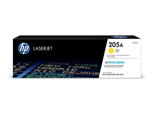 [CF532A] HP 205A - Gelb - original - LaserJet - Tonerpatrone (CF532A)
