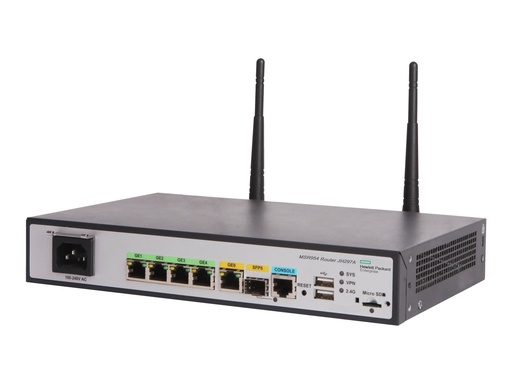[JH297A] HPE MSR954-W (WW) - Wireless Router 4-Port-Switch