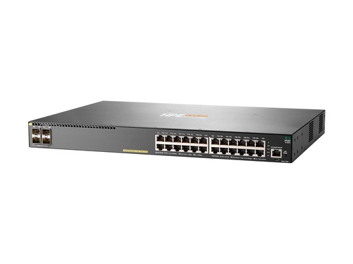 [JL255A] HPE Aruba 2930F 24G PoE+ 4SFP+ - Switch - L3 - managed - 24 x 10/100/1000 (PoE+)