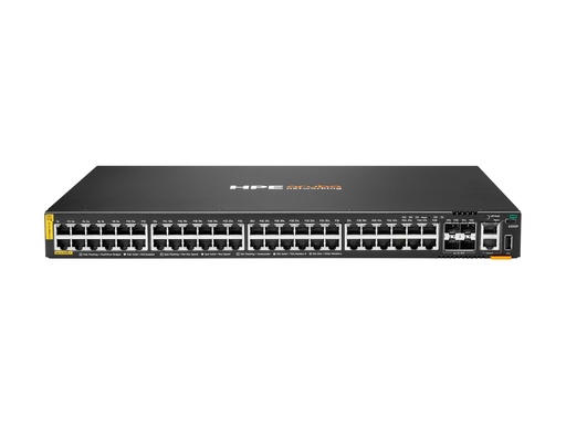 [S0M85A] HPE Aruba Networking CX 6200F 48G Class 4 PoE 4SFP 740W Switch - Switch - max. Stapelentfernung 10 km - L3 - managed - 48 x 10/100/1000 (PoE+)