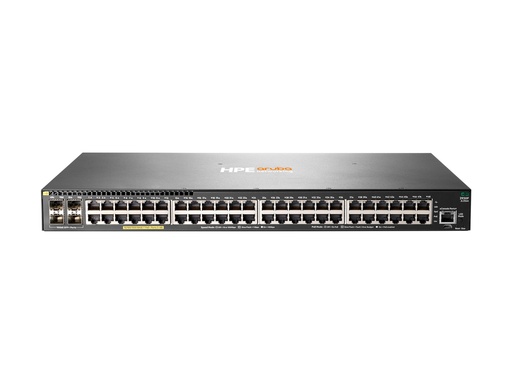 [JL256A#ABB] HPE Aruba 2930F 48G PoE+ 4SFP+ - Switch - L3 - managed - 48 x 10/100/1000 (PoE+)