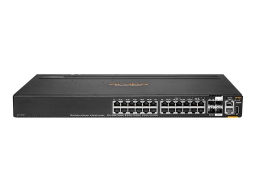 [R8V09A] HPE Aruba 6200M 24G Class4 PoE 4SFP+ TAA Switch - Switch - max. Stapelentfernung 10 km - L3 - managed - 24 x 10/100/1000 (PoE+)