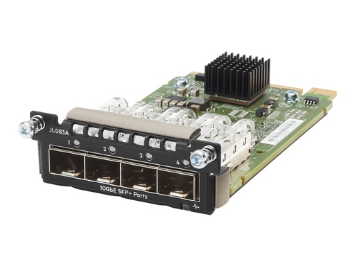 [JL083A] HPE Aruba - Erweiterungsmodul - 10 Gigabit SFP+ x 4