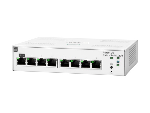 [JL810A#ABB] HPE Instant On 1830 8G Switch - Switch - Glasfaser (LWL)